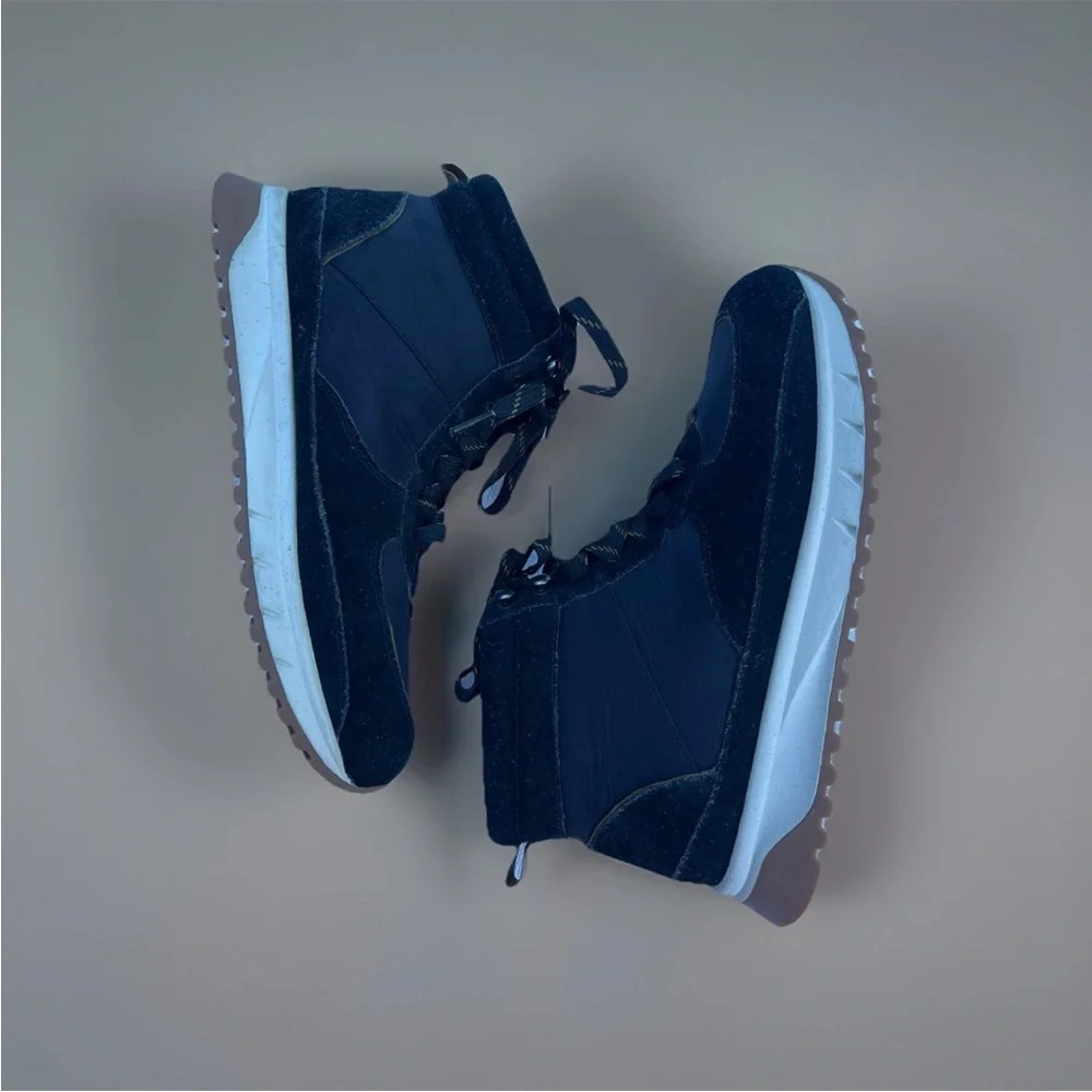 Madewell Sneaker Boots Black Woman 8.5 Men 7
